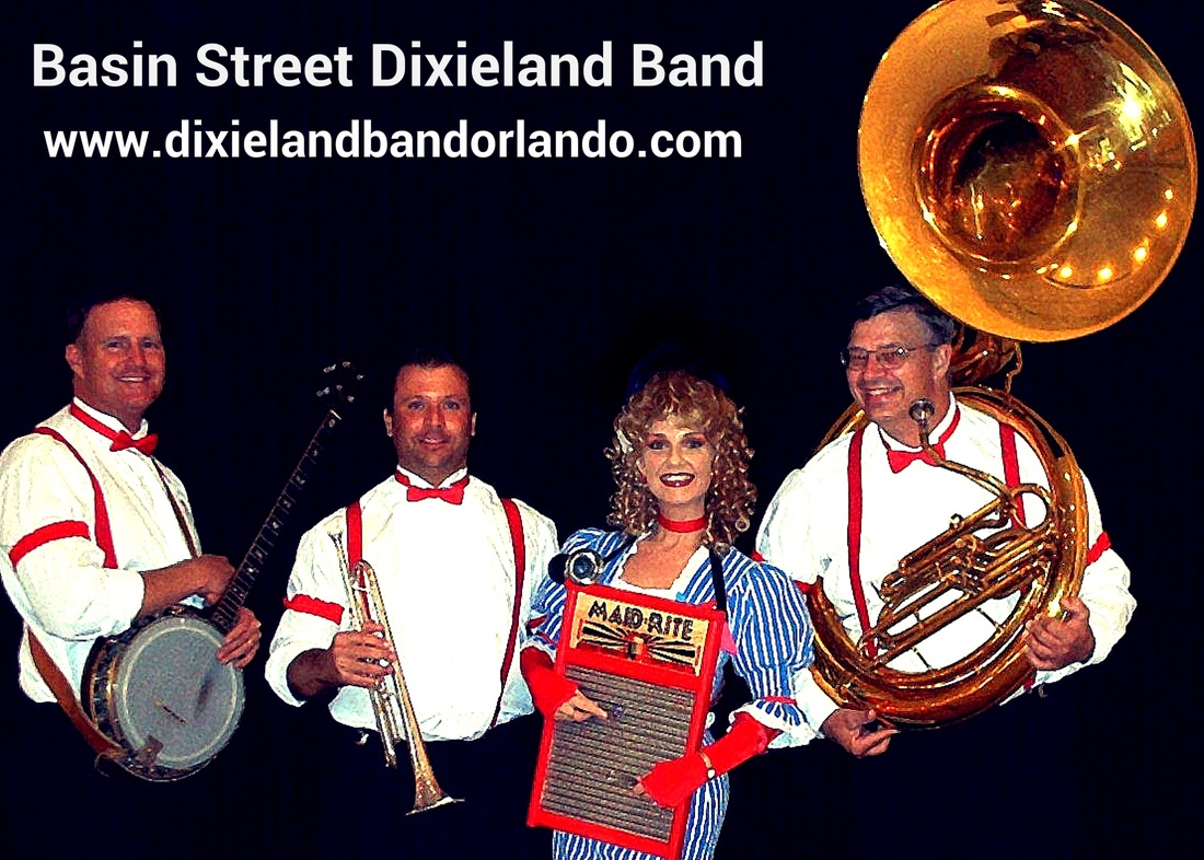 www.dixielandbandorlando.com Basin Street Dixieland Band Orlando, Jazz Band orlando, Dixieland Jazz Music Orlando
