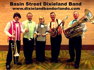Basin Street Dixieland band Orlando, Dixieland Band Florida, Convention Band Orlando